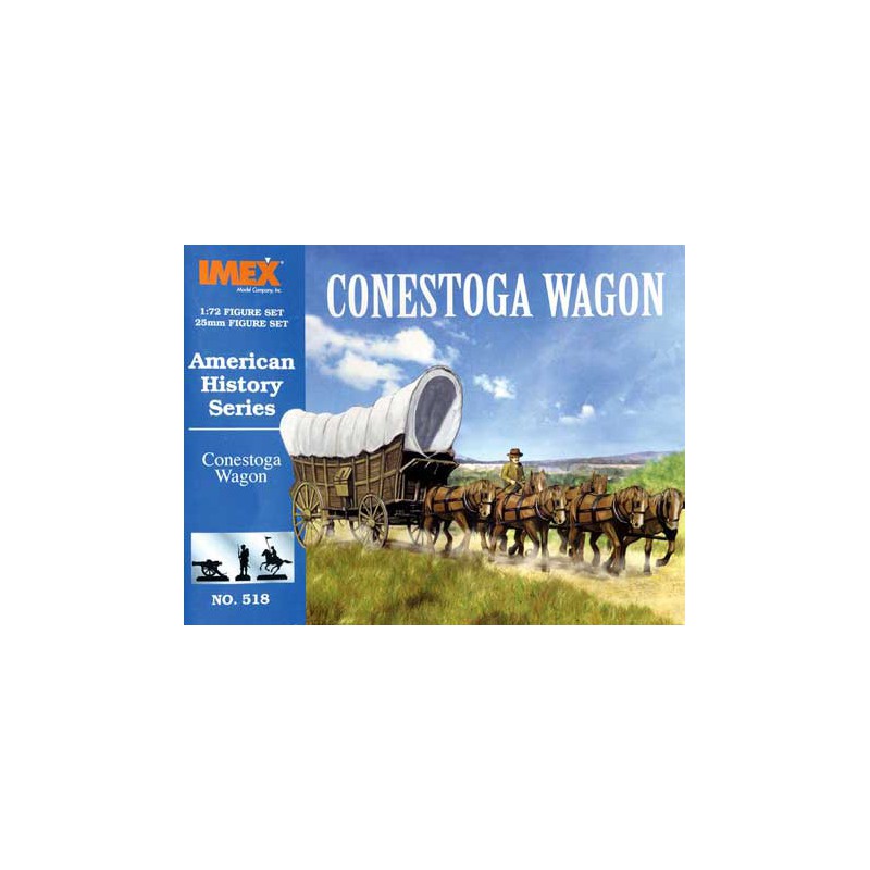 Figurine CONESTOGA WAGON1/72