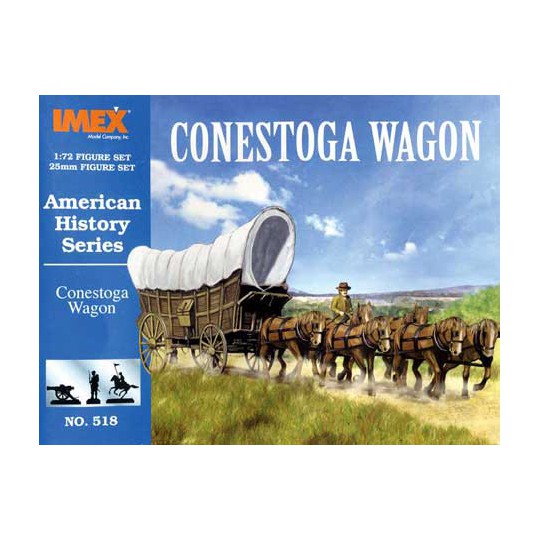 Figurine CONESTOGA WAGON1/72