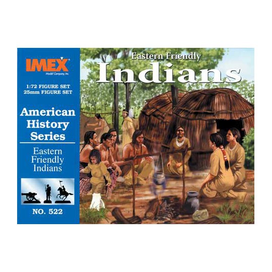 Figurine EASTERN FRIENDLY INDIANS1/72 Figurine EASTERN FRIENDLY INDIANS1/72