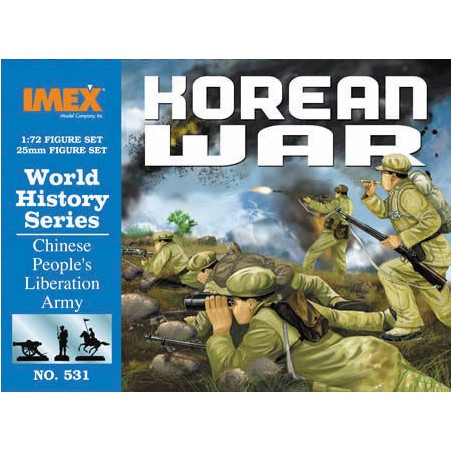 Chinese Peulple Liberation Army figurine1/72 | Scientific-MHD