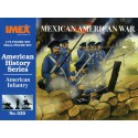 Mexikanischer Krieg American Infantery1/72 Figurine | Scientific-MHD