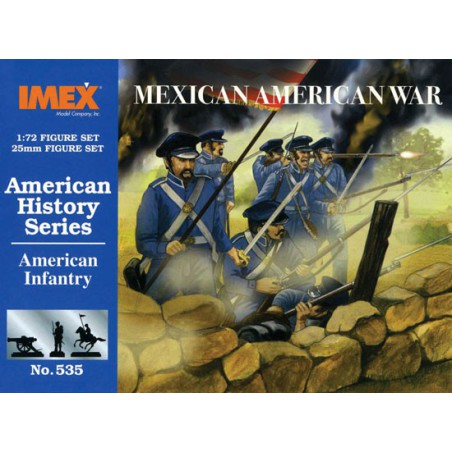 Mexican War American Infantery1/72 figurine | Scientific-MHD