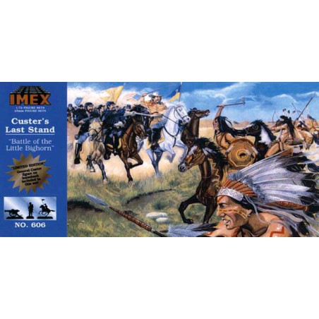 Figurine DIORAMA CUSTER1/72