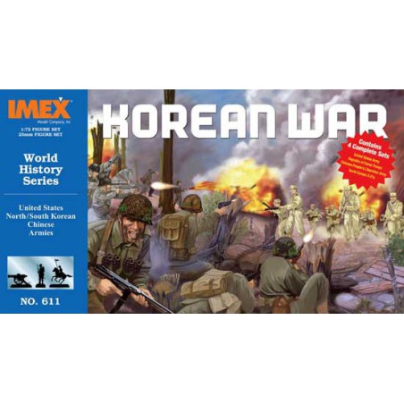 Figurine KOREAN WAR SET1/72