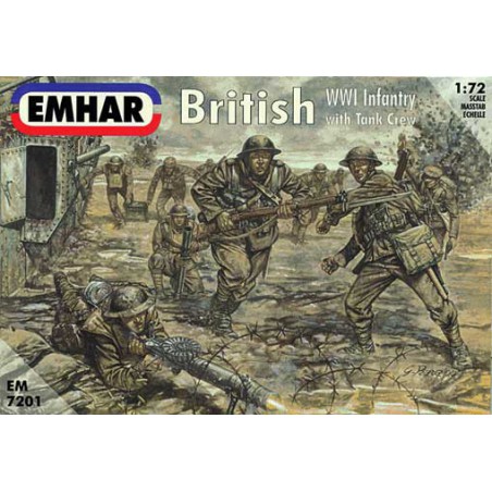 Britische Infanterie -Figur und Ausrüstung1/72 | Scientific-MHD