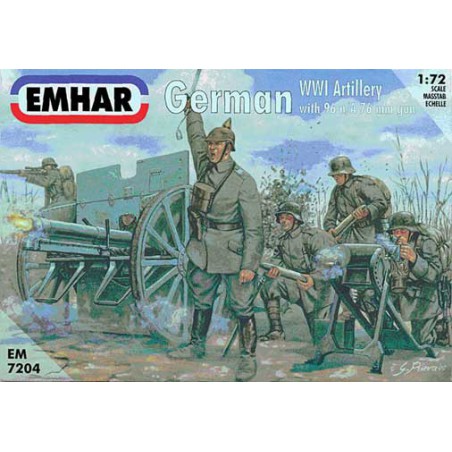 German artillery figurine and Equipment1/72 | Scientific-MHD