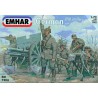 Figurine ARTILLERIE ALLEMANDE et EQUIPEMENT1/72