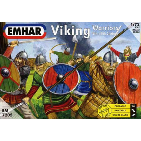 Figurine GUERRIERS VIKING 9 et 10ième SIECLES1/72