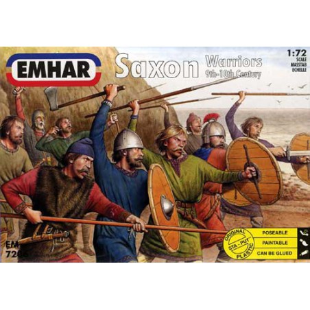 Figurine GUERRIERS SAXONS1/72