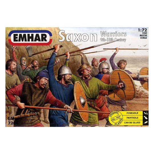 Figurine GUERRIERS SAXONS1/72