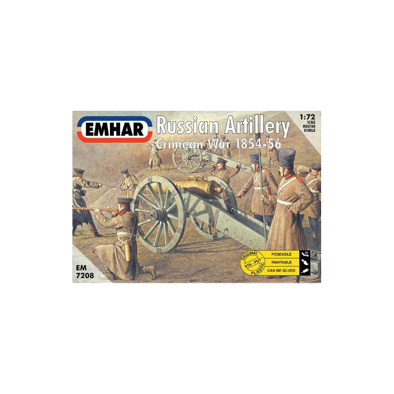 Figurine ARTILLERIE RUSSE GUERRE DE CRIMEE 1/72