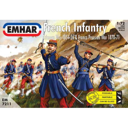 Figurine FRENCH INFANTERIE CRIMEE1/72