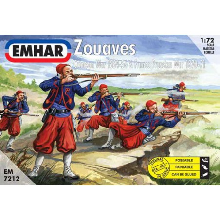 Figurine ZOUAVES CRIMEA1/72