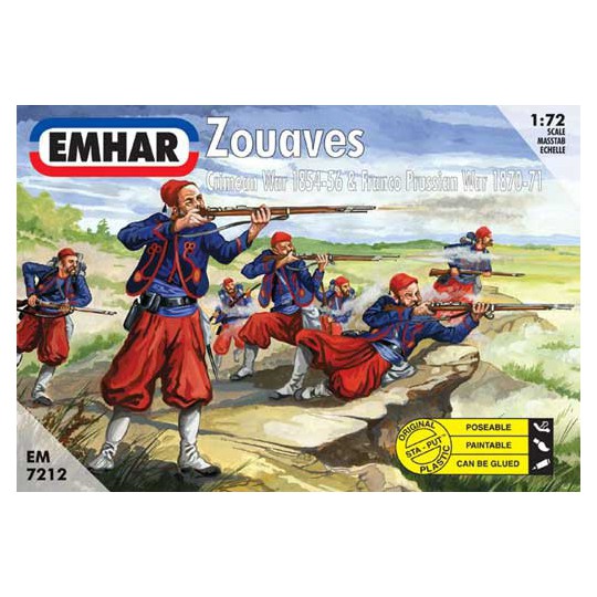 Figurine ZOUAVES CRIMEA1/72 Figurine ZOUAVES CRIMEA1/72