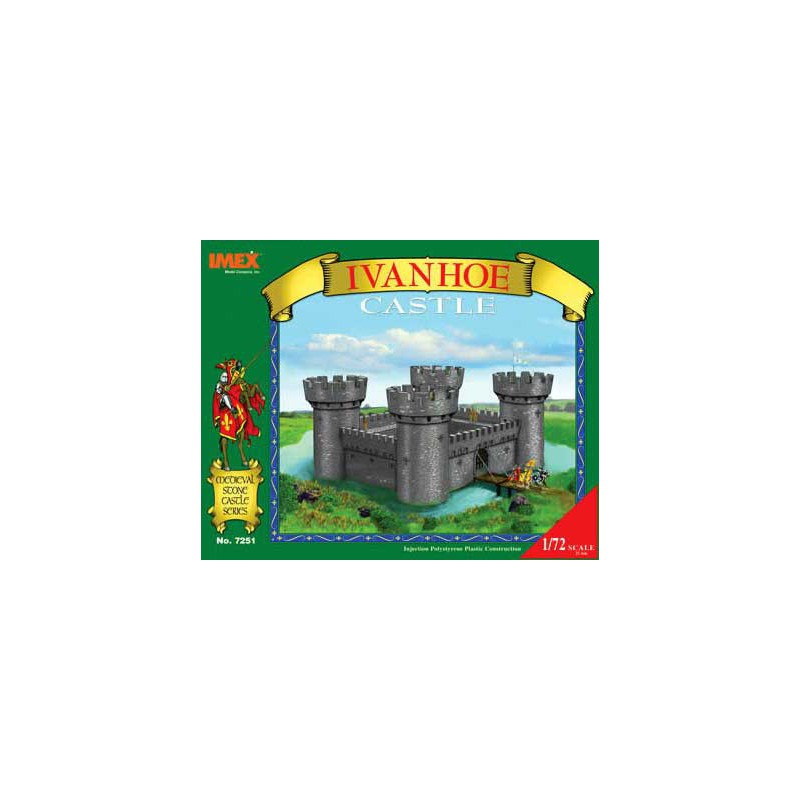 Figurine CHATEAU IVANHOE TOURS RONDES1/72