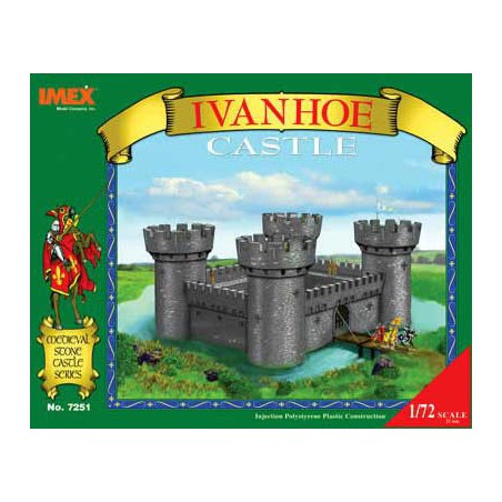 Ivanhoe Round Tours Chateau figurine1/72 | Scientific-MHD