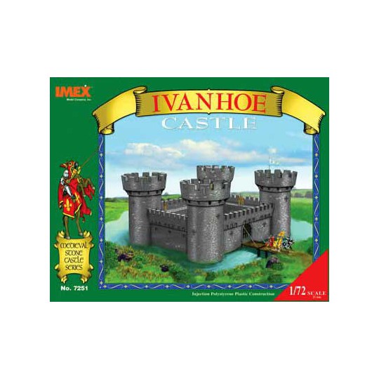 Figurine CHATEAU IVANHOE TOURS RONDES1/72 Figurine CHATEAU IVANHOE TOURS RONDES1/72