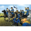 IMEX 7th figurine cavalry 6 horses-12 infantrymen1/32 | Scientific-MHD