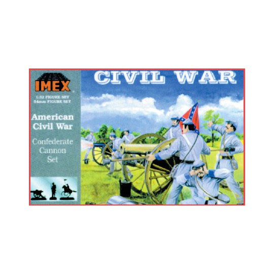 Figurine US 10LB. CONFEDERATE CANON1/32 Figurine US 10LB. CONFEDERATE CANON1/32