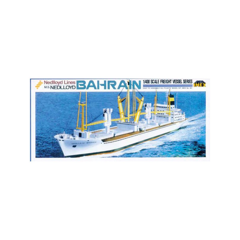 Maquette de Bateau en plastique BATEAU BAHRAIN NEDLLOY1/450