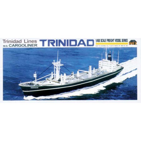 Maquette de Bateau en plastique BATEAU TRINILAD CARGO1/400