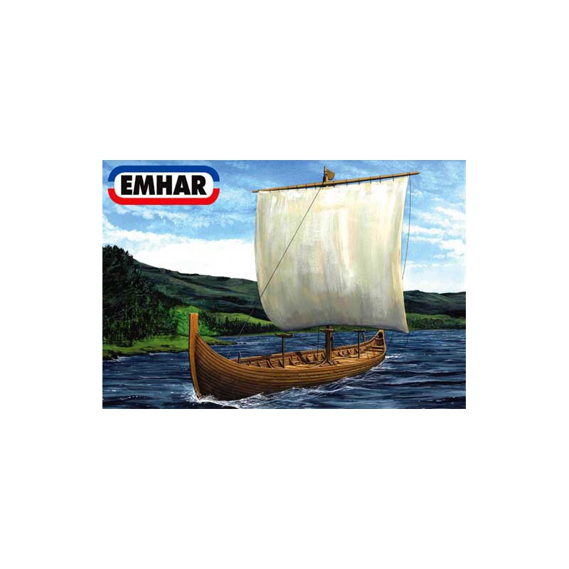 Maquette de Bateau en plastique BATEAU VICKING1/72