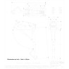 Embedded accessory train fittings Bi -Jambes rotary - 1/5 | Scientific-MHD