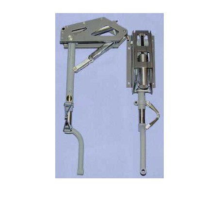 Accessoire embarqué TRAIN RENTRANT PNEUMATIQUE BI-JAMBES 9 à 20Kg - 90° - 279mm