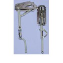 Accessoire embarqué TRAIN RENTRANT PNEUMATIQUE BI-JAMBES 9 à 20Kg - 85° - 279mm