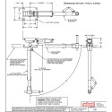 Eingebettete Zubehör Retrait Pneumatic Bi -Legs 11,5 kg - 90 ° | Scientific-MHD