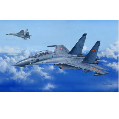 SU-30MKK Kunststoffebene Modell Flanker G 1/48 | Scientific-MHD