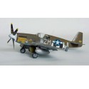 Maquette d'avion en plastique P-51C Mustang Bendix 1/48