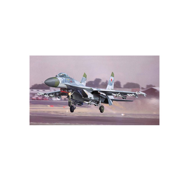 Maquette d'avion en plastique SUKHOI SU-27