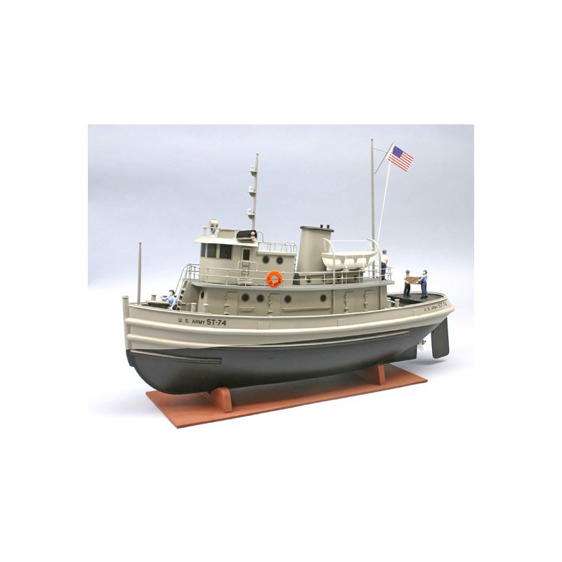 Bateau électrique radiocommandé U.S. ARMY TUG ST-74