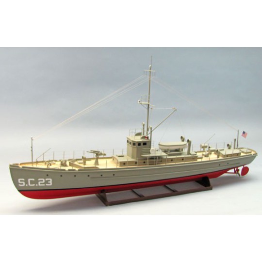 Bateau électrique radiocommandé SC-1 CLASS SUB CHASER Bateau électrique radiocommandé SC-1 CLASS SUB CHASER
