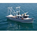 Bateau électrique radiocommandé RUSTY Shrimp Boat R/C