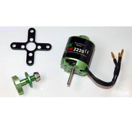 Moteur électrique radiocommandé Moteur DM2220 Kv1500 Moteur électrique radiocommandé Moteur DM2220 Kv1500
