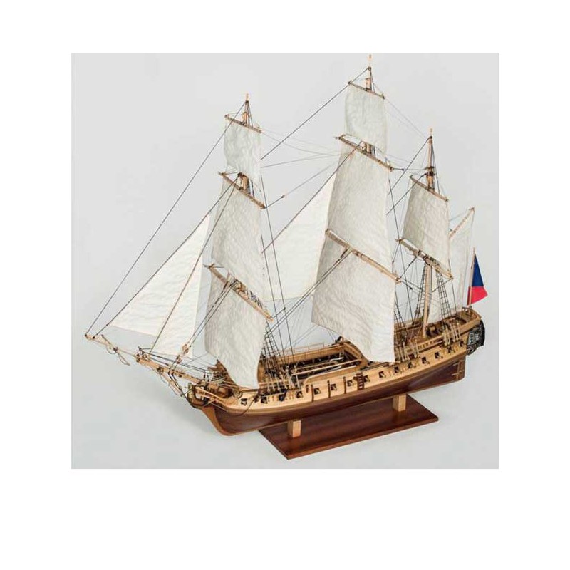 Bateau statique LA FLORE 1/84 Bateau statique LA FLORE 1/84