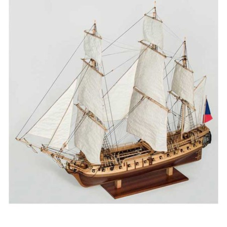 Bateau statique LA FLORE 1/84