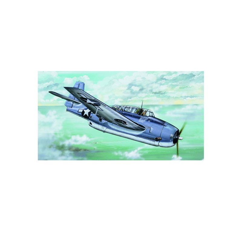 Maquette d'avion en plastique TBF-1C AVENGER Maquette d'avion en plastique TBF-1C AVENGER