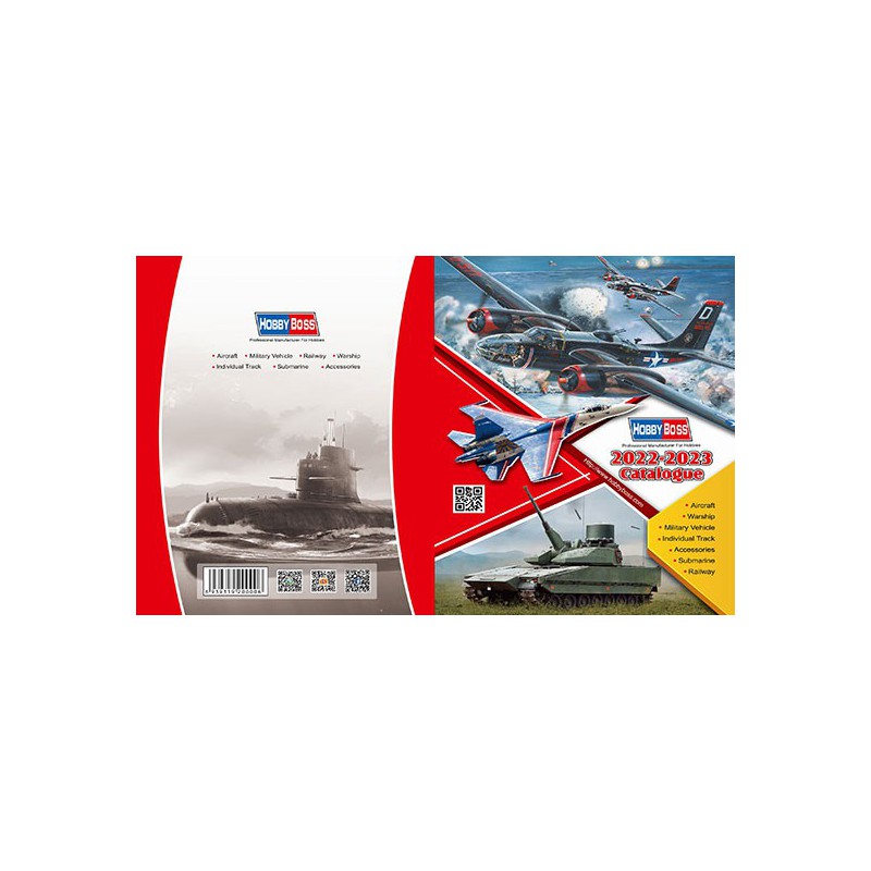 Plastic plane model catalog Hobby Boss 2022/23 - Scientific-MHD