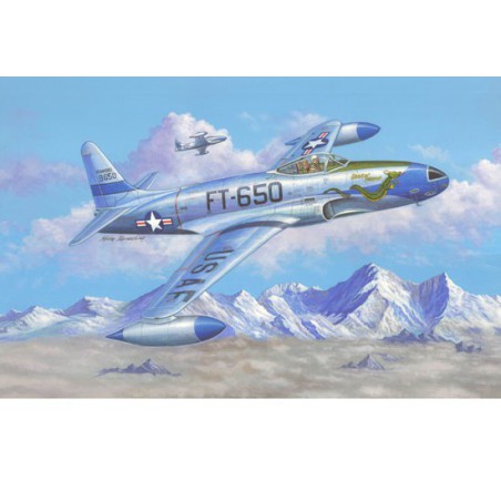 F-80C plastic plane model Shooting Star 1/48 | Scientific-MHD