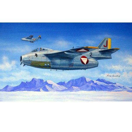 Kunststoffflugzeugmodell J29F Flying Barl 1/48 | Scientific-MHD
