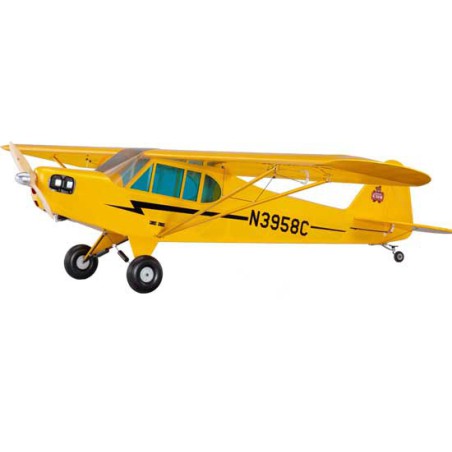 Avion thermique radiocommandé Piper Cub J3 1/4 ARF