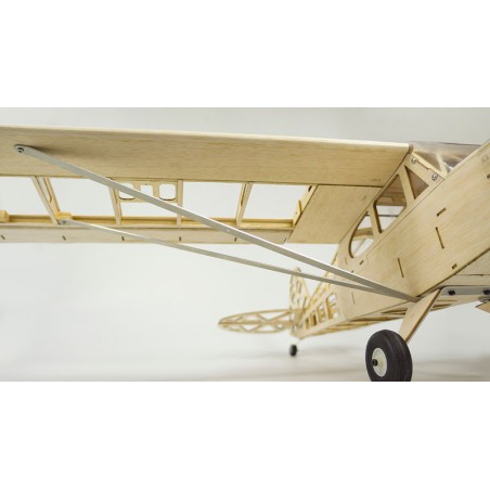 Draft electric aircraft Piper J3 EP 1200mm Kit | Scientific-MHD