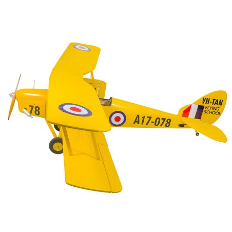 Avion thermique radiocommandé Tiger Moth DH82 30-40cc ARF