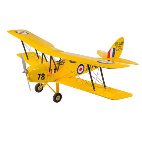 Avions électrique radiocommandé Tiger Moth DH 82 - 800 mm ARF