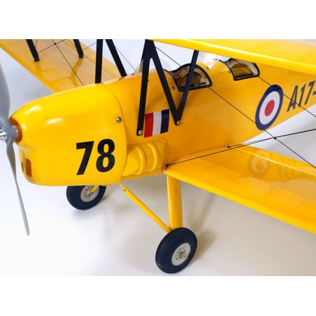 Avions électrique radiocommandé Tiger Moth DH 82 - 800 mm ARF