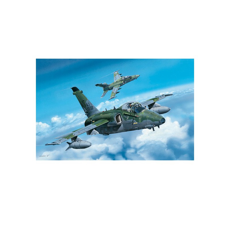 Maquette d'avion en plastique A-1A Ground Attack Aircraft 1/48