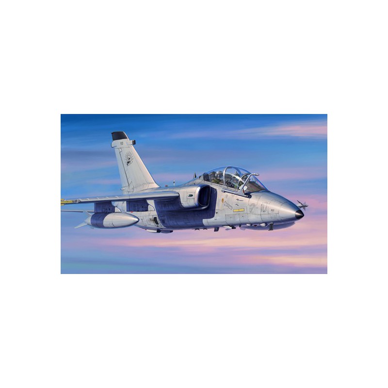 Maquette d'avion en plastique AMX-T Trainer 1/48